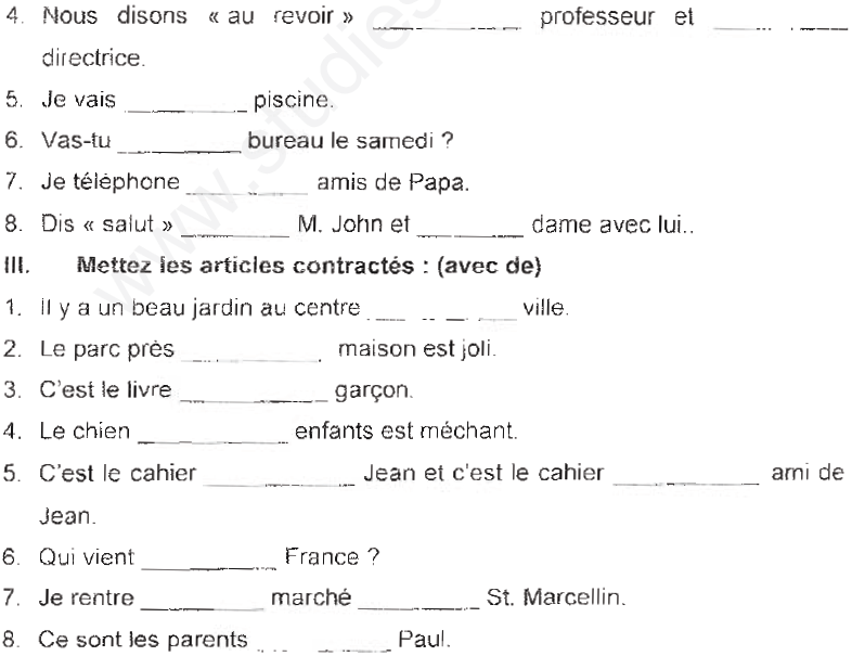 cbse-class-6-french-assignment-set-b